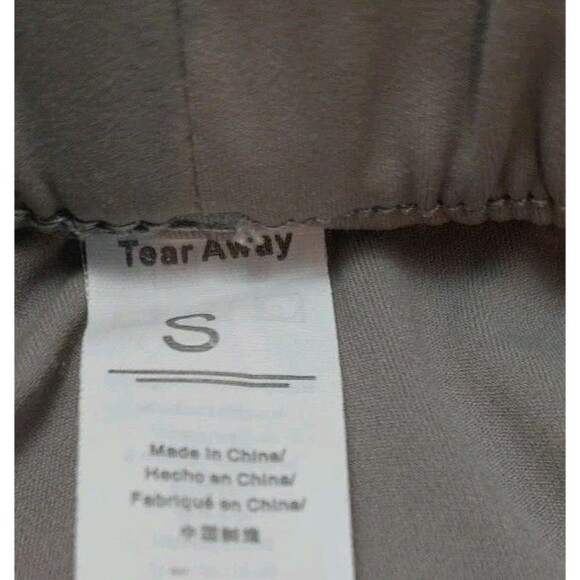 Women's Size Small Shorts Gray Elastic Waist Drawstring Running Athletic Sports - Picture 7 of 11